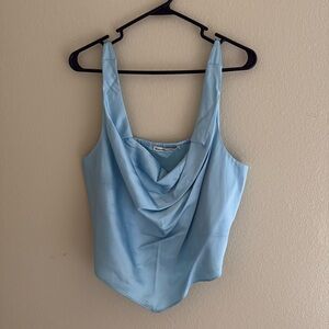 Abercrombie & Fitch Satin Tank Top